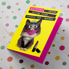 Personalised Birthday Card - Secret To Staying Young Cat