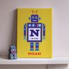 Personalised Canvas - Alphabet Robot