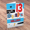 Personalised Card - Birthday Cut And Paste