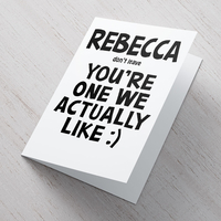 Personalised Card - Don