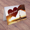 Personalised Card - Eiffel Tower Heart
