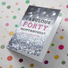 Personalised Card - Fabulous Forty