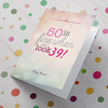 Personalised Card - Fifty is fine
