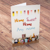 Personalised Card - New Home,  Painting