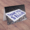 Personalised Card - Thank You Flag