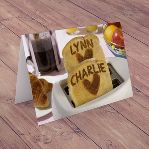 Personalised Card - Toaster