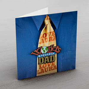 Personalised Card - World