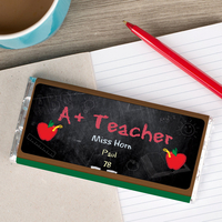 Personalised Chocolate Bar - A+ Teacher