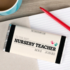 Personalised Chocolate Bar - Best Nursery Teacher