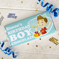 Personalised Chocolate Bar - Birthday Boy
