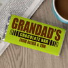 Personalised Chocolate Bar - Grandad