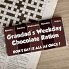 Personalised Chocolate Bar - Grandad