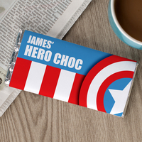 Personalised Chocolate Bar - Hero Choc
