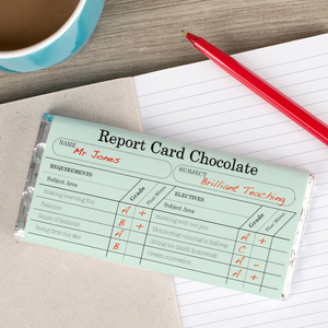 Personalised Chocolate Bar - Teacher
