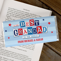 Personalised Chocolate Bar - To The Best Grandad In The World