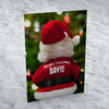 Personalised Christmas Card - Santa