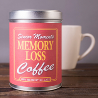 Personalised Coffee Tin - Senior Moments