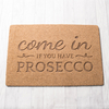 Personalised Come In If Outdoor Doormat