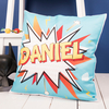 Personalised Cushion - Comic