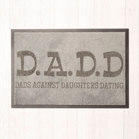 Personalised DADD Indoor Doormat