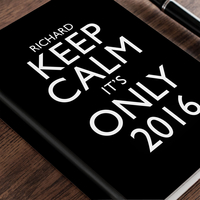 Personalised Diary - Keep Calm It