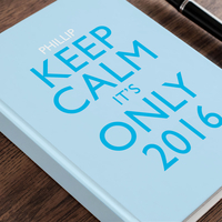 Personalised Diary - Keep Calm It