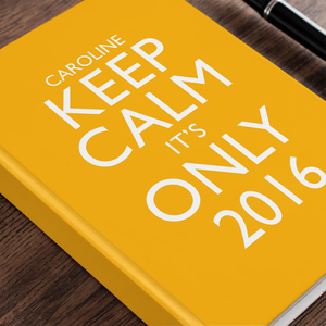 Personalised Diary - Keep Calm It