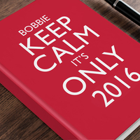 Personalised Diary - Keep Calm It
