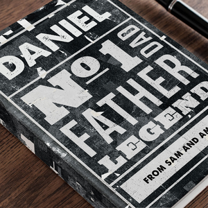 Personalised Diary - Number 1 Dad