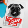 Personalised Diary - Pug Life