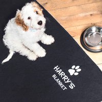Personalised Dog Blanket