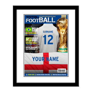 Personalised England Magazine Cover