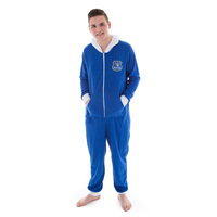 Personalised Everton Official Hooded Adult Onesie