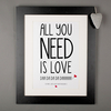 Personalised Favourite Song Print