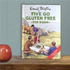 Personalised Five Go Gluten Free Book