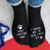 Personalised From The Dog Christmas Socks
