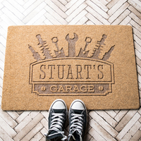 Personalised Garage Outdoor Doormat