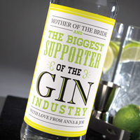 Personalised Gin - Gin Supporter