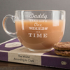 Personalised Glass Teacup - Any Name
