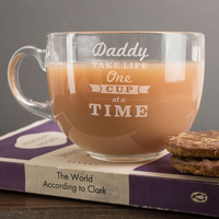 Personalised Glass Teacup - Any Name