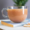 Personalised Glass Teacup - Initials