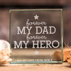 Personalised Glass Token - Forever My Dad