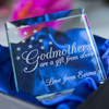 Personalised Glass Token - Godmothers Are A Gift From Above