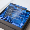 Personalised Glass Token - Great Sisters Get Promoted To Amazing Aunts