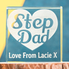 Personalised Glass Token - Stepdad