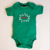 Personalised Green Baby Grow - KAPOW!