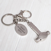 Personalised Hammer Key Ring