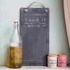 Personalised Hanging Slate Chalk Board - Mum