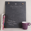 Personalised Hanging Slate Chalkboard - Best Mum Ever