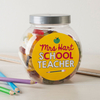 Personalised Haribo Sweet Jar - Cool Teacher